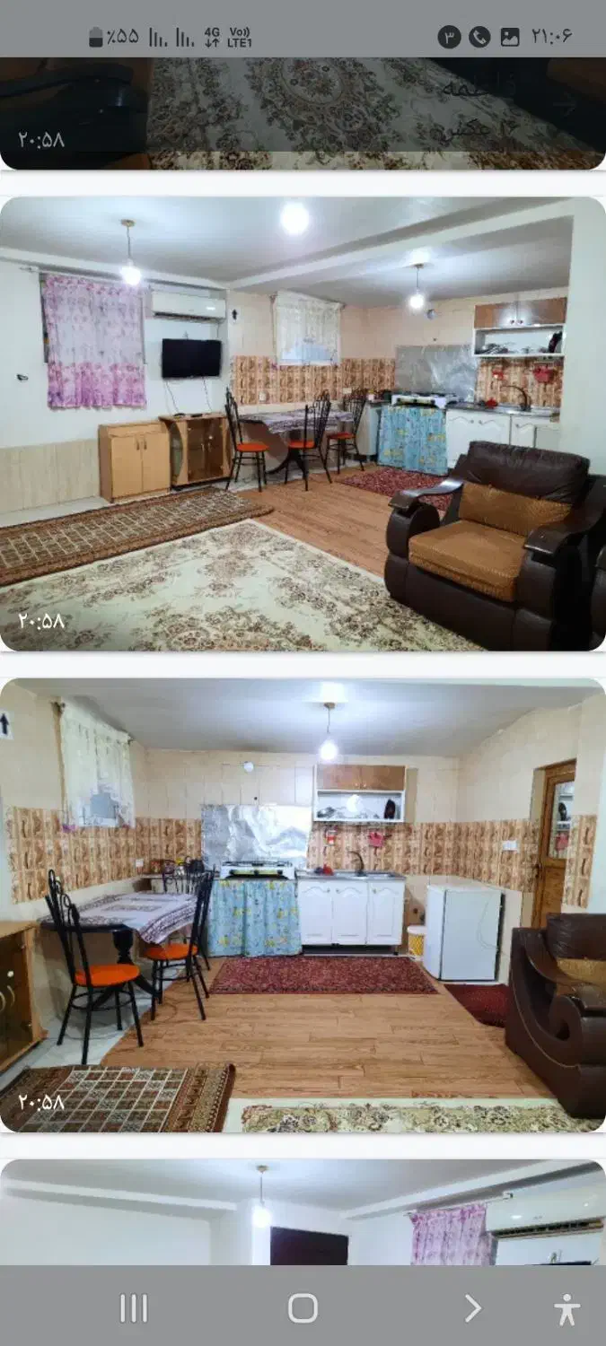 اجاره شبانه دوخواب تنکابن|اجارهٔ کوتاه‌مدت آپارتمان و سوئیت|تنکابن, |دیوار