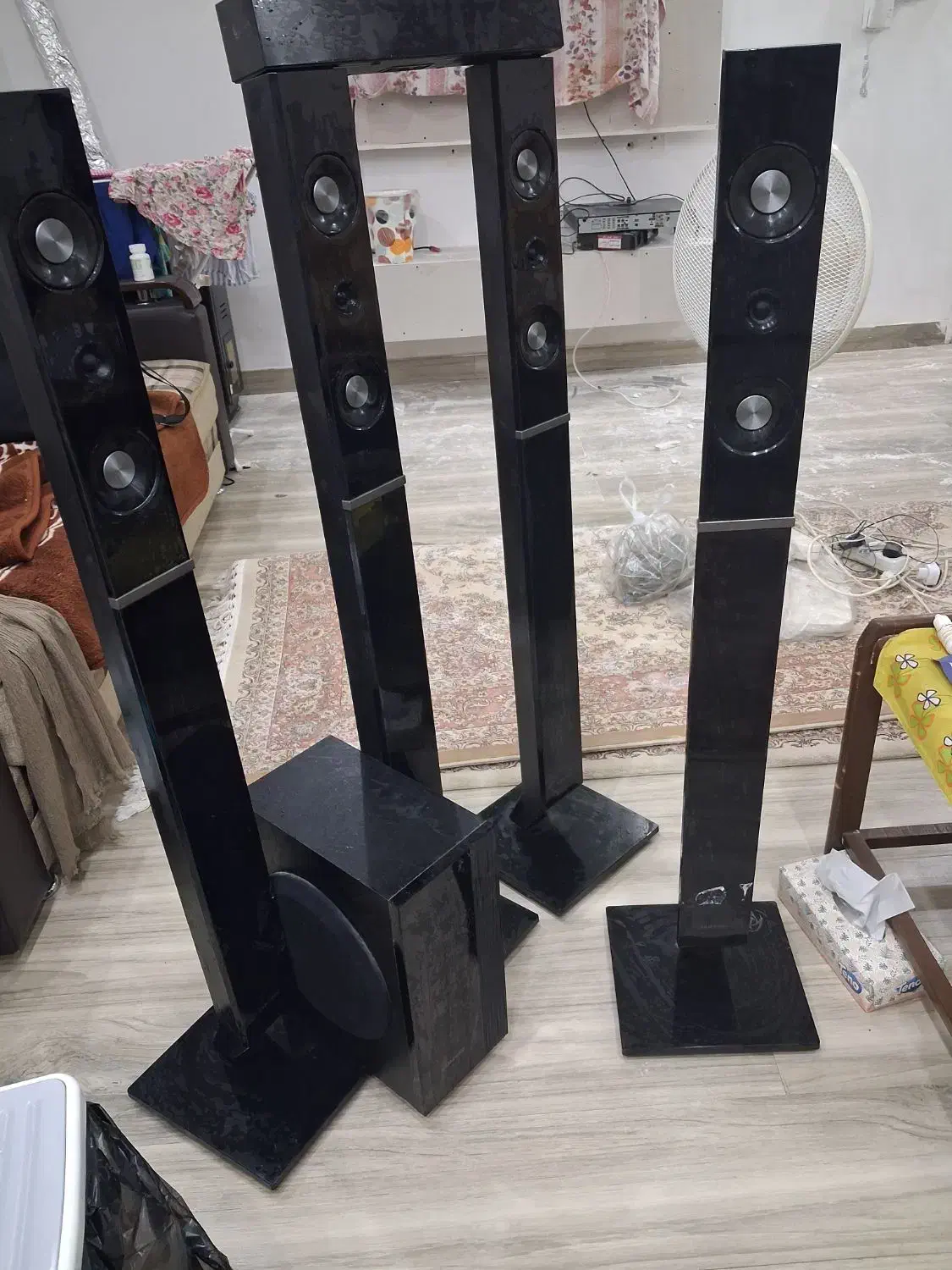 ۶ عدد باند سامسونگ اصل بفروش میرود|سیستم صوتی خانگی|رشت, استقامت ۱|دیوار