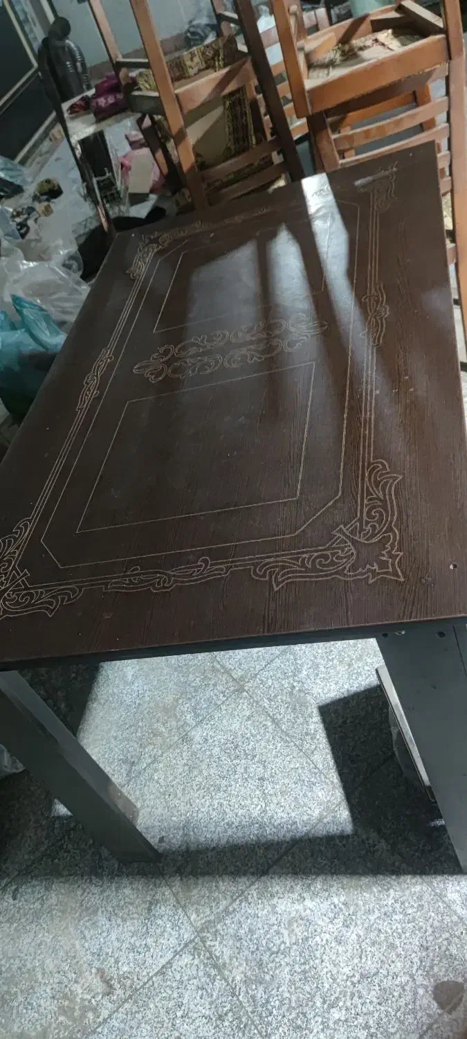 میز نهارخوری|میز و صندلی غذاخوری|هرسین, |دیوار