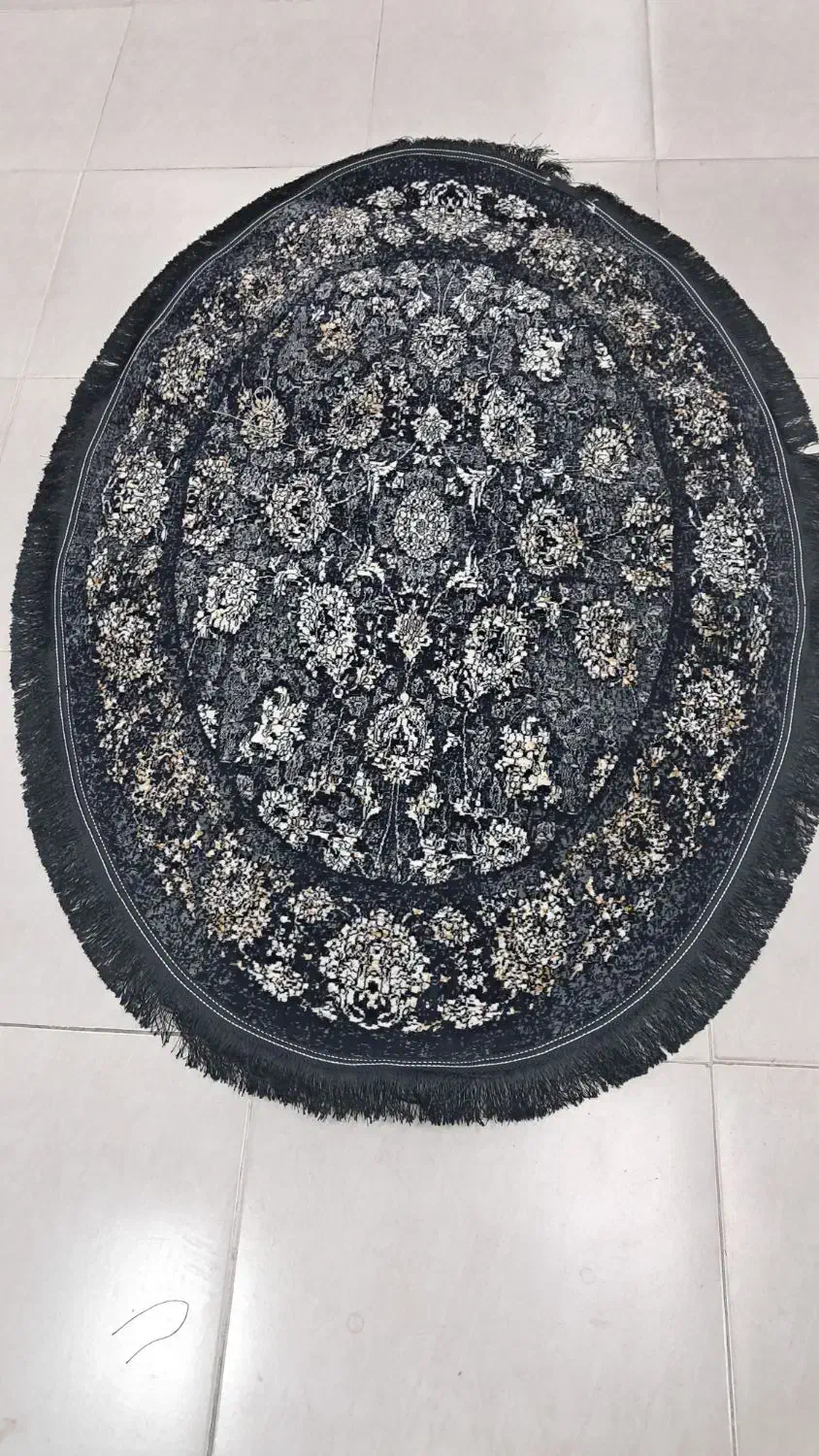 قالیچه بیضی ۷۰۰ شانه|فرش|قم, نیروگاه|دیوار