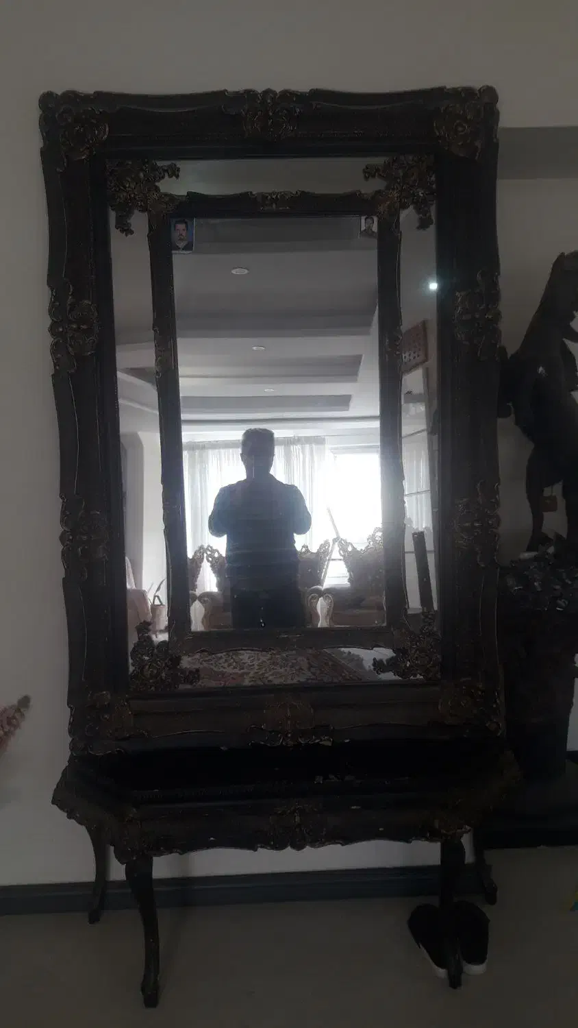 آیینه و کنسول|بوفه، ویترین، کنسول|همدان, |دیوار