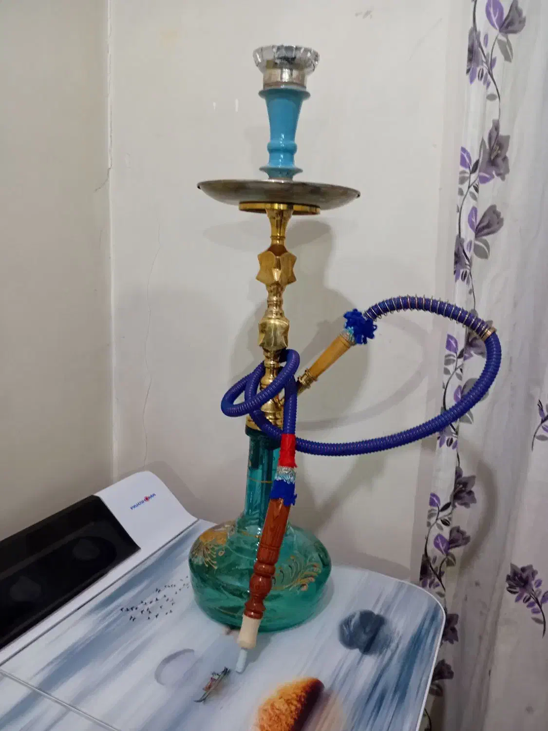 قلیان برنجی|کلکسیون و سرگرمی|ماهدشت, |دیوار