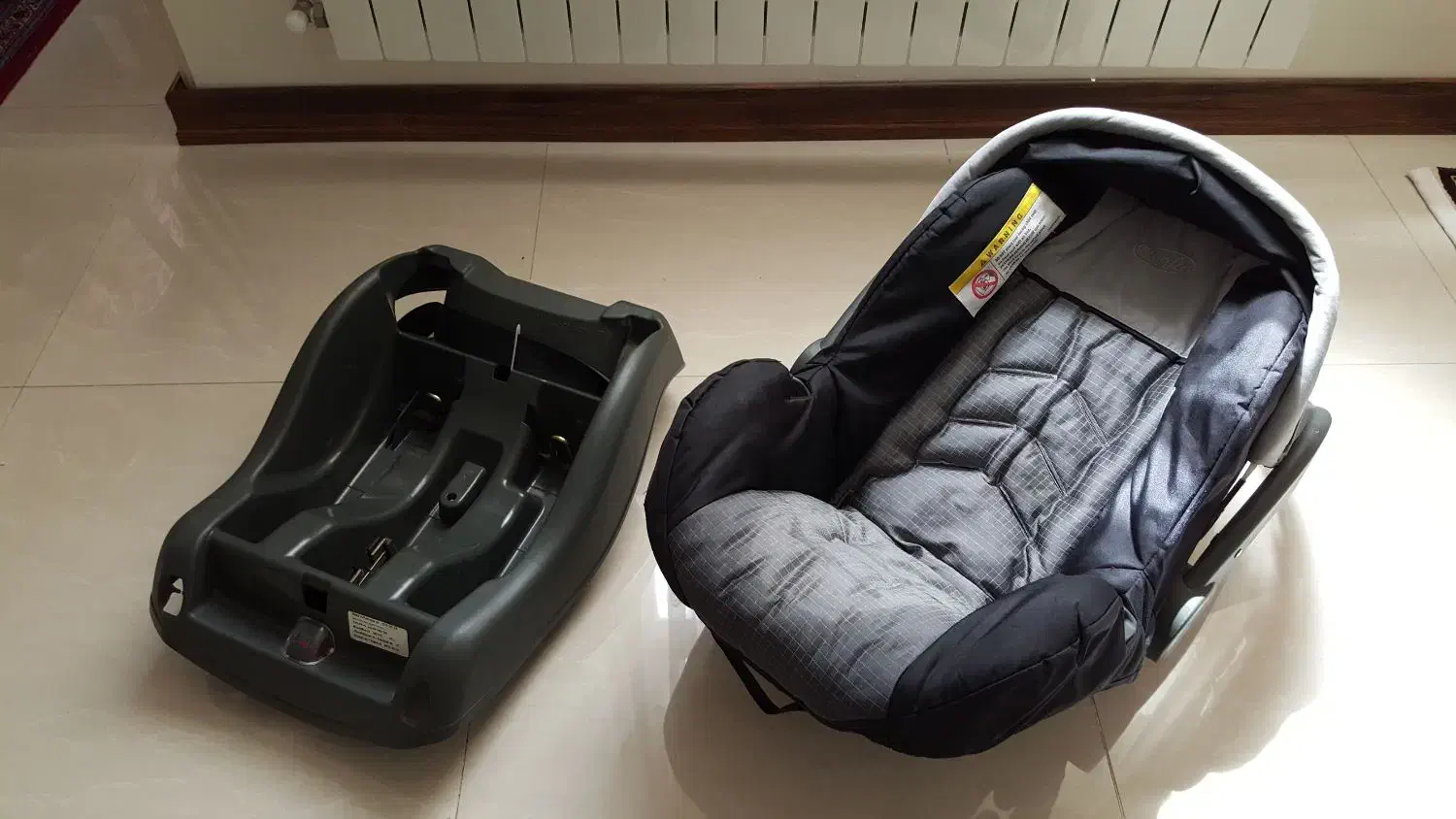 کریر even flo با پایه صندلی ماشین|کالسکه و لوازم جانبی|تهران, اختیاریه|دیوار