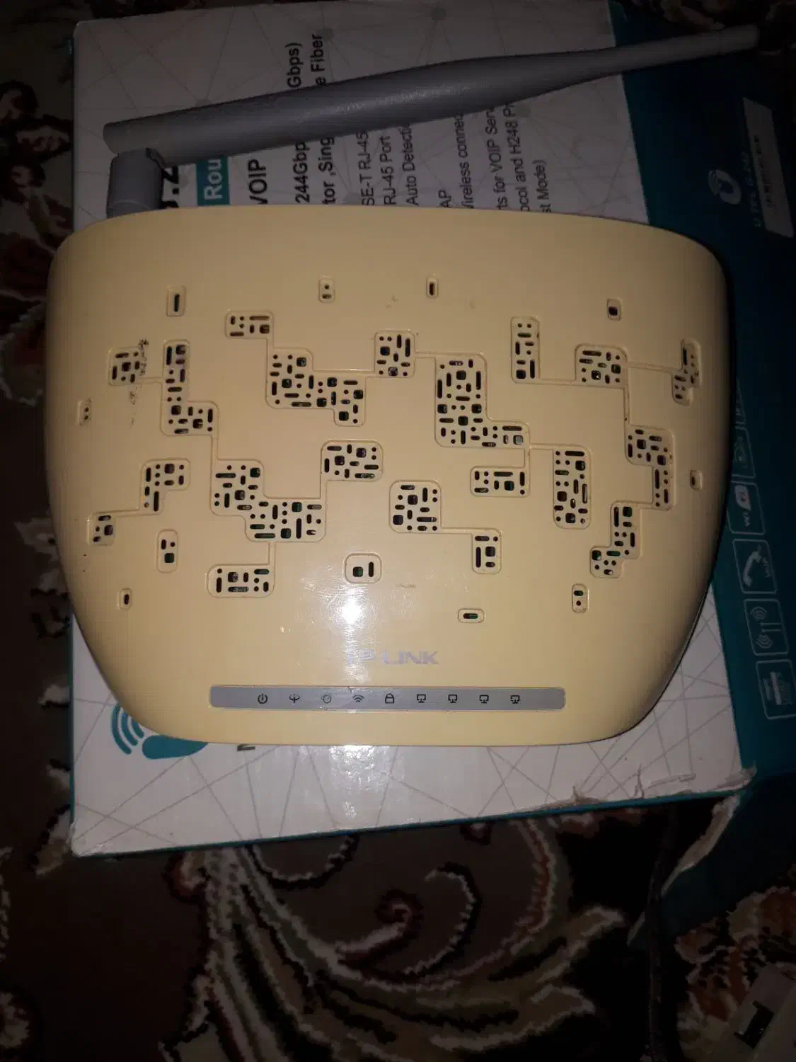 فروش یک دستگاه مدم فایبرهمhg120|مودم و تجهیزات شبکه|شهرکرد, |دیوار