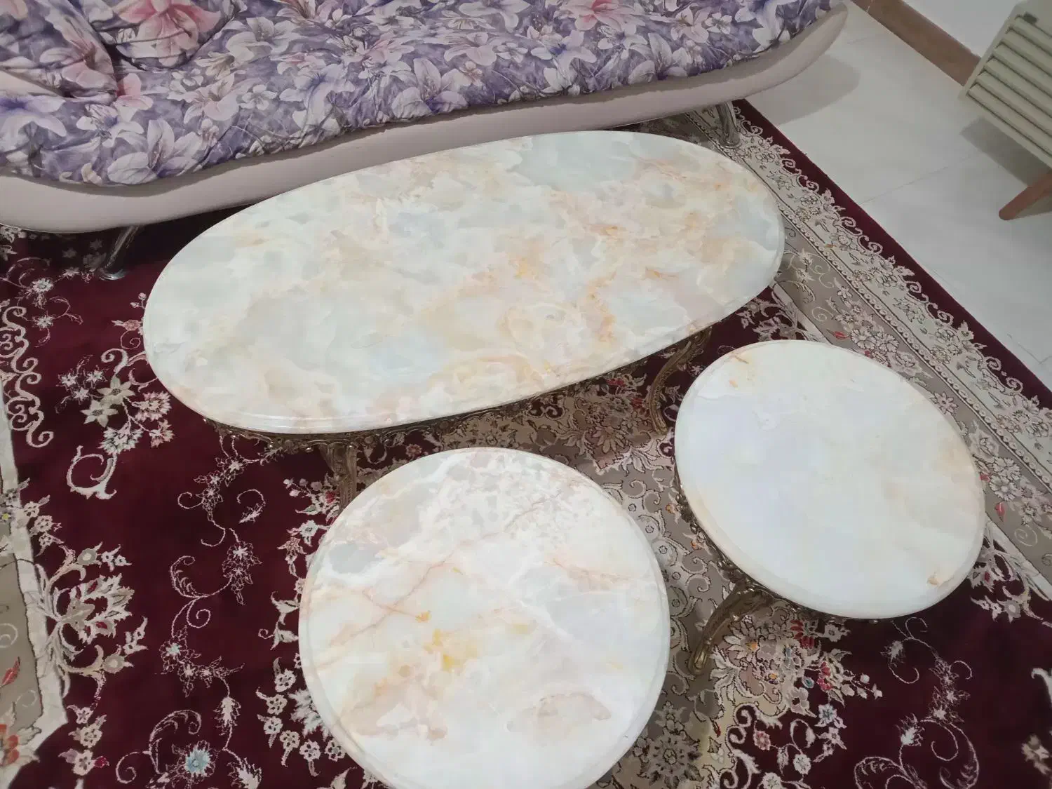 عسلی برنز|مبلمان خانگی و میز عسلی|اراک, |دیوار