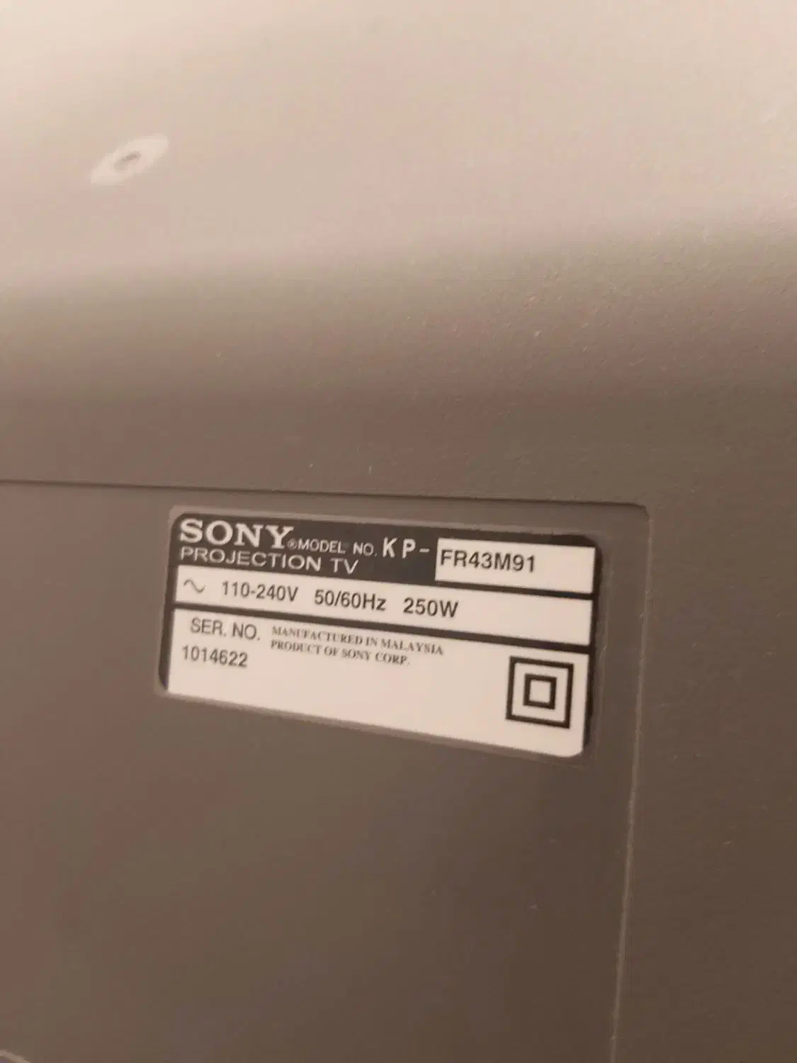 تلویزیون سونی پروجکشن|تلویزیون و پروژکتور|تهران, بلوار کشاورز|دیوار