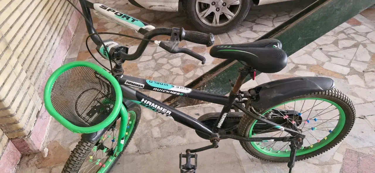 دوچرخه ۲۲ سبزرنگ دخترانه|دوچرخه، اسکیت، اسکوتر|ری, منصوریه منگل|دیوار