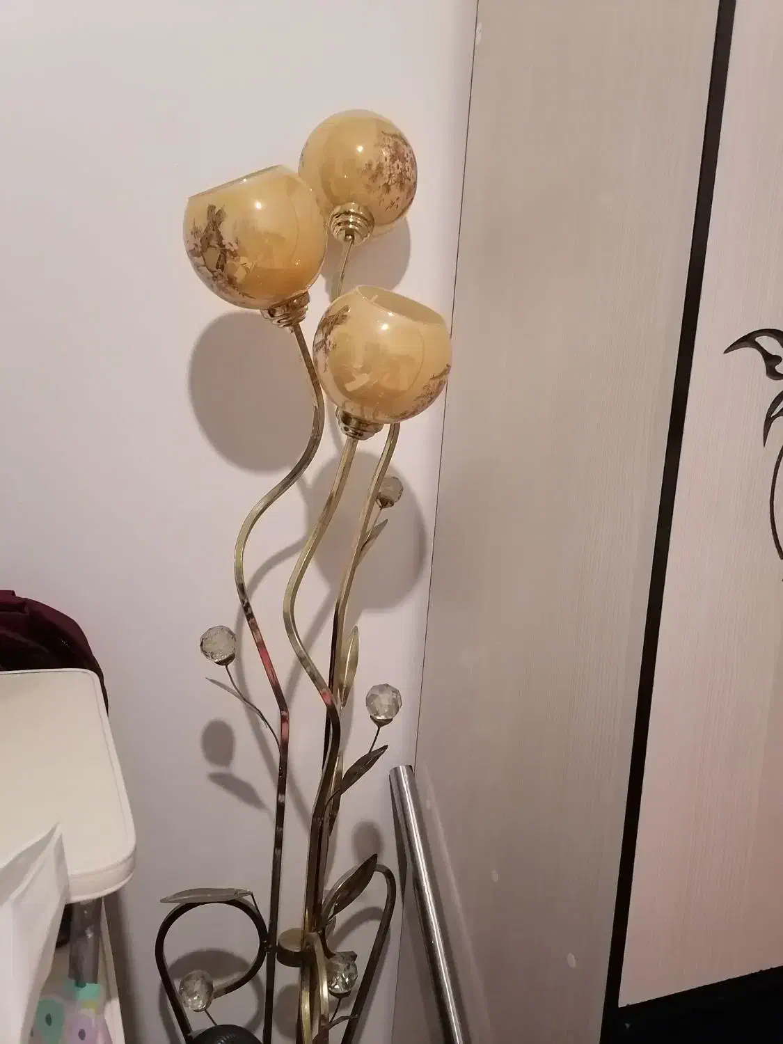 لوستر سه شاخه|لوستر و چراغ آویز|کیش, |دیوار