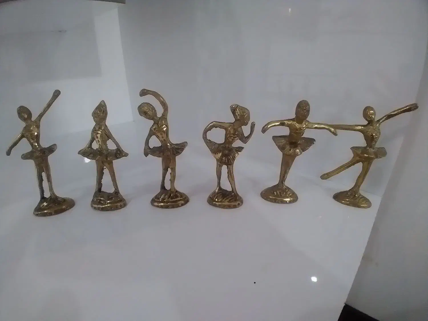 دو جفت دکوری برنجی|مجسمه، تندیس، ماکت|ساوه, |دیوار