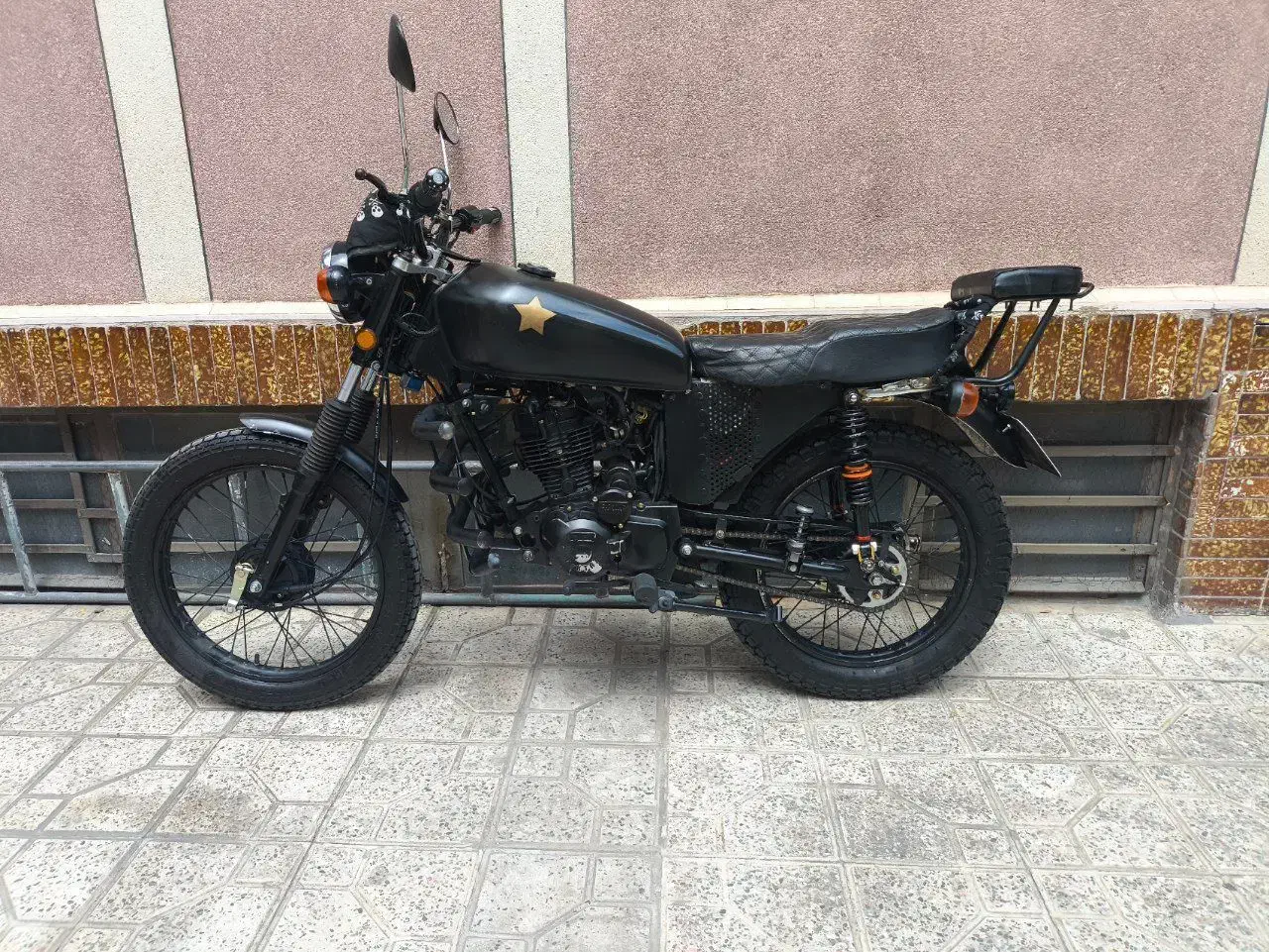 هوندا تک تاز ۱۲۵ (کاستوم) ۱۴۰۲|موتورسیکلت|تهران, قلمستان|دیوار