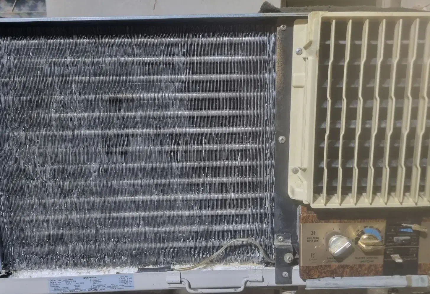 کولر گازی پنجره ای اوجنرال ژاپنی کمپرسور آمریکایی|کولر گازی و فنکوئل|مسجد سلیمان, |دیوار