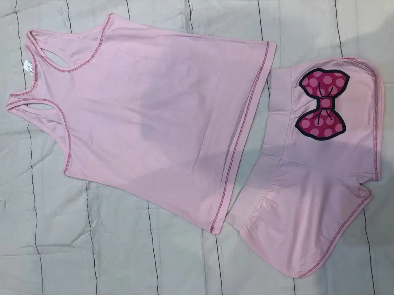 ست تاپ و شلوارک نخی سایز ۳۶-۳۸|لباس|مراغه, |دیوار