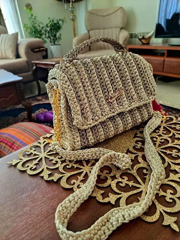 کیفها مکرومه کار دست|کیف، کفش، کمربند|خرم‌آباد, |دیوار