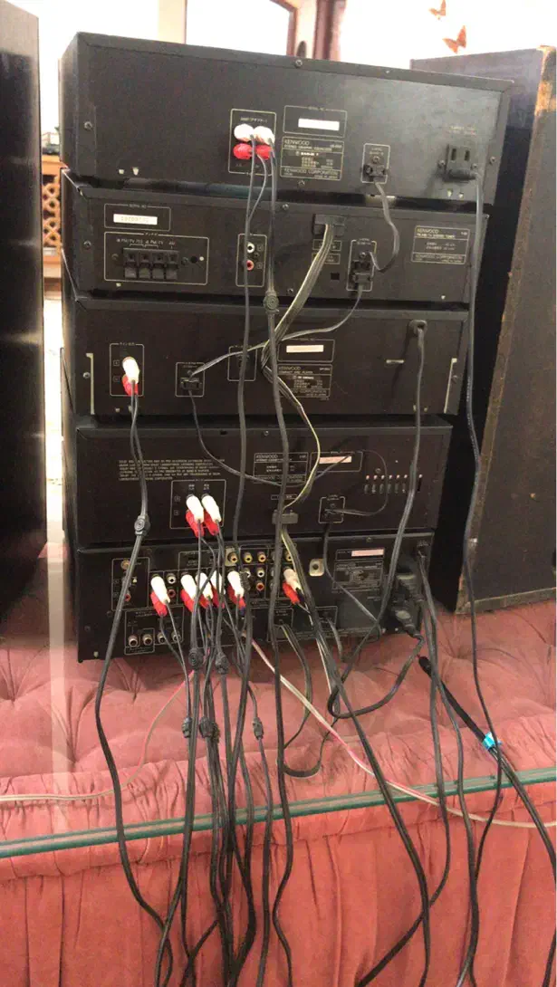 ضبط کنوود a85 اورجینال زیر خاکی|سیستم صوتی خانگی|مشهد, احمدآباد|دیوار