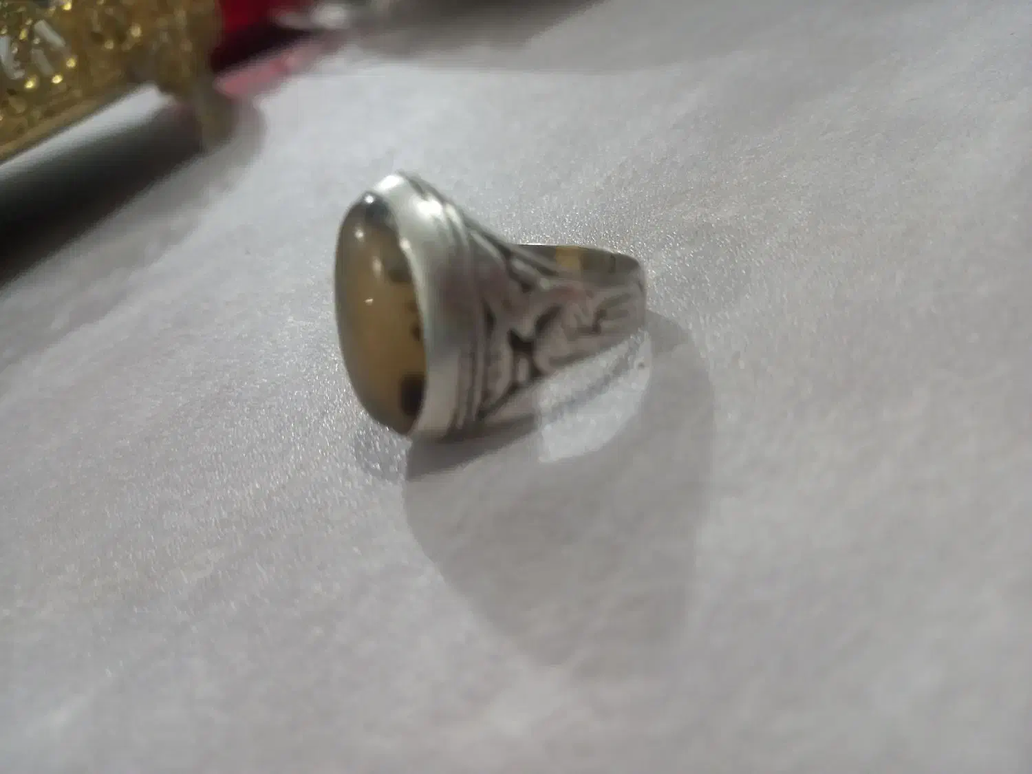 انگشتر نقره شجر|کلکسیون اشیاء عتیقه|آستارا, |دیوار