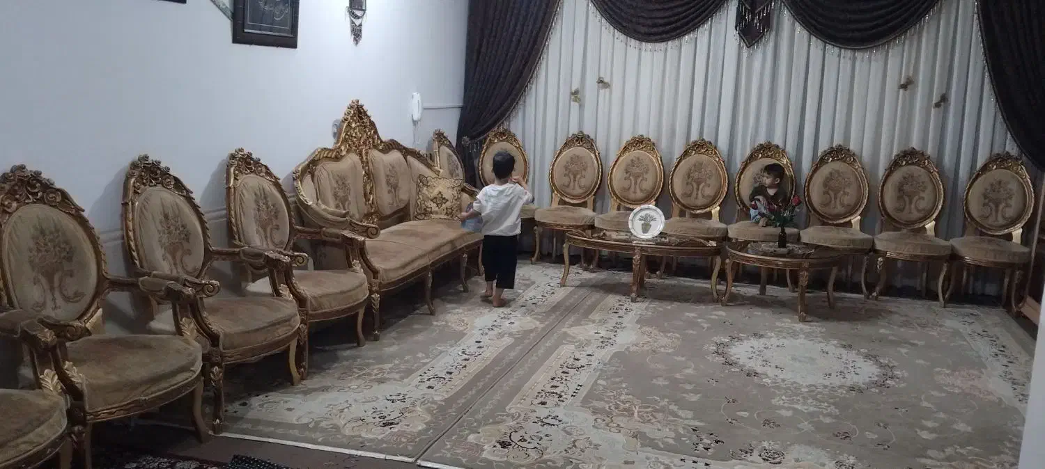 مبل سلطنتی|مبلمان خانگی و میز عسلی|تربت جام, شهرک آزادگان|دیوار