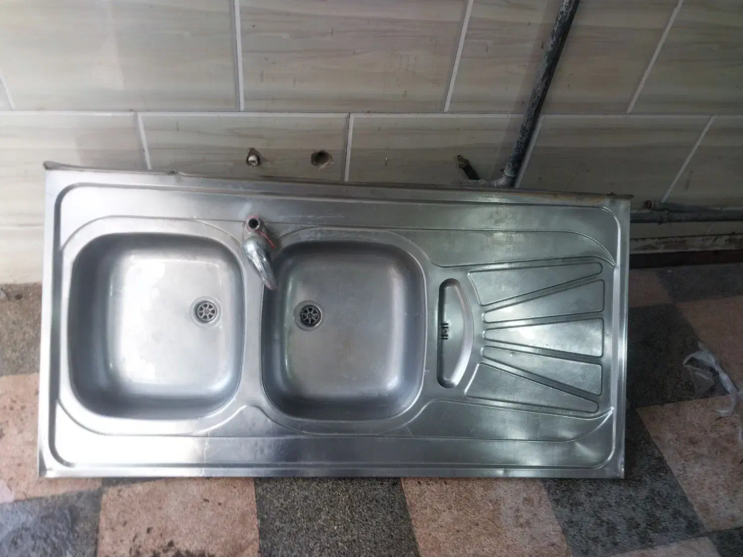 ظرفشویی روکار۱۲۰|مصالح و تجهیزات ساختمان|خوی, |دیوار