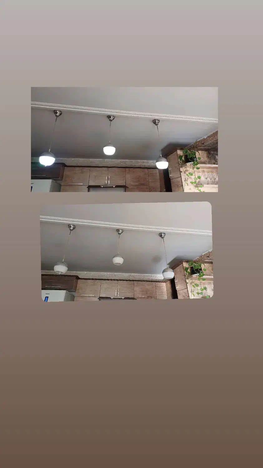 لوستر و لاینر مناسب سالن یا بالای اپن یا میز غذا|لوستر و چراغ آویز|تهران, امانیه|دیوار