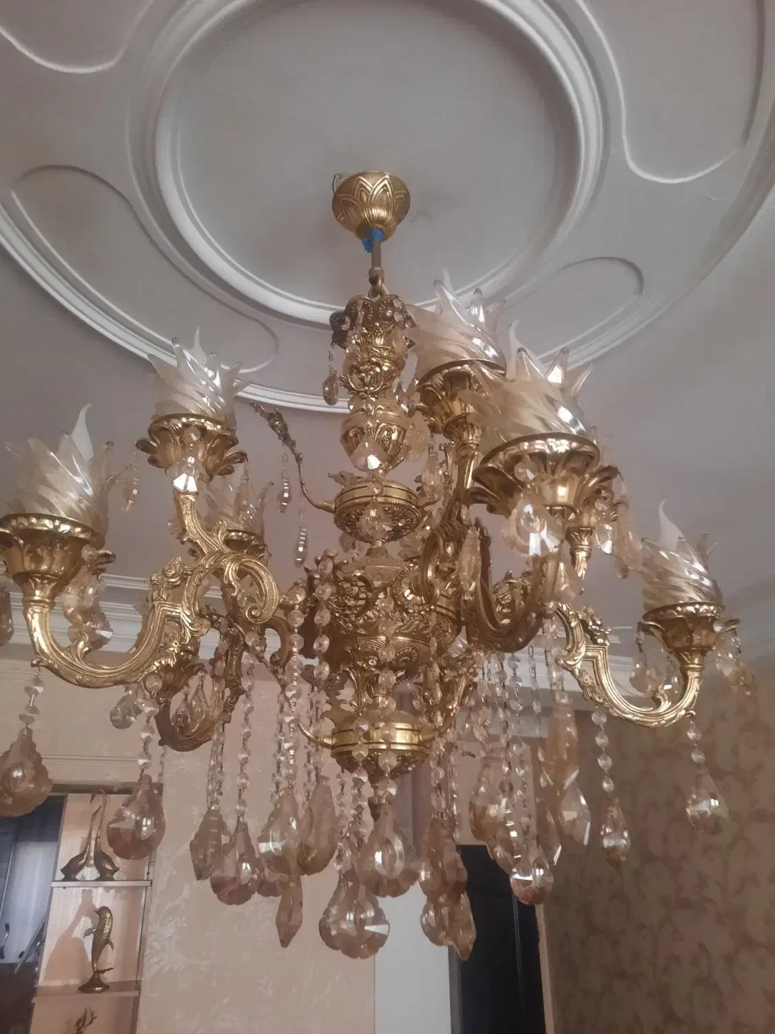 لوستر برنز|لوستر و چراغ آویز|محمدشهر, محمدشهر|دیوار