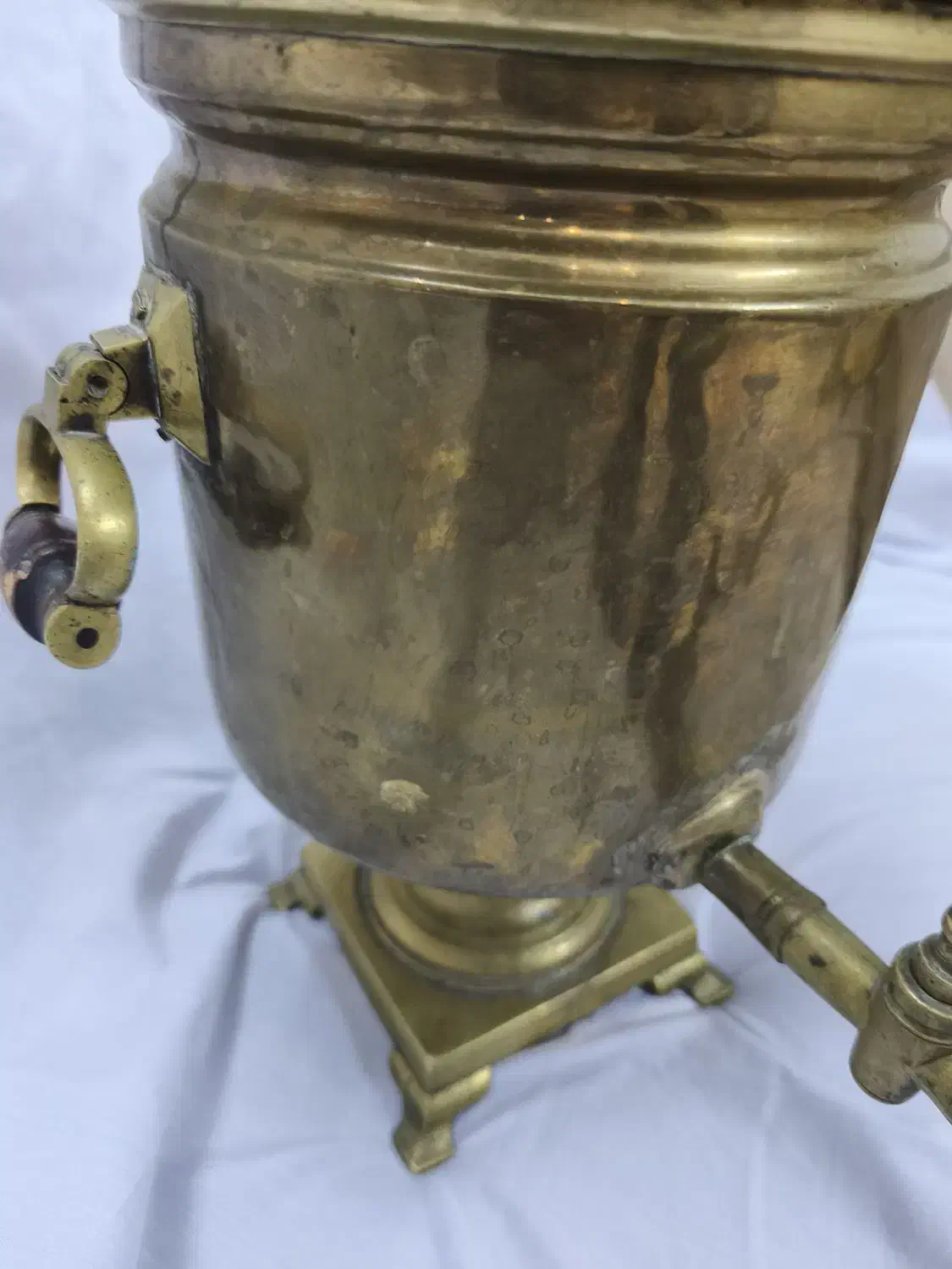 سماور قدیمی روسی|سماور، چای‌ساز، قهوه‌ساز|قم, سراجه (۱۵ خرداد)|دیوار