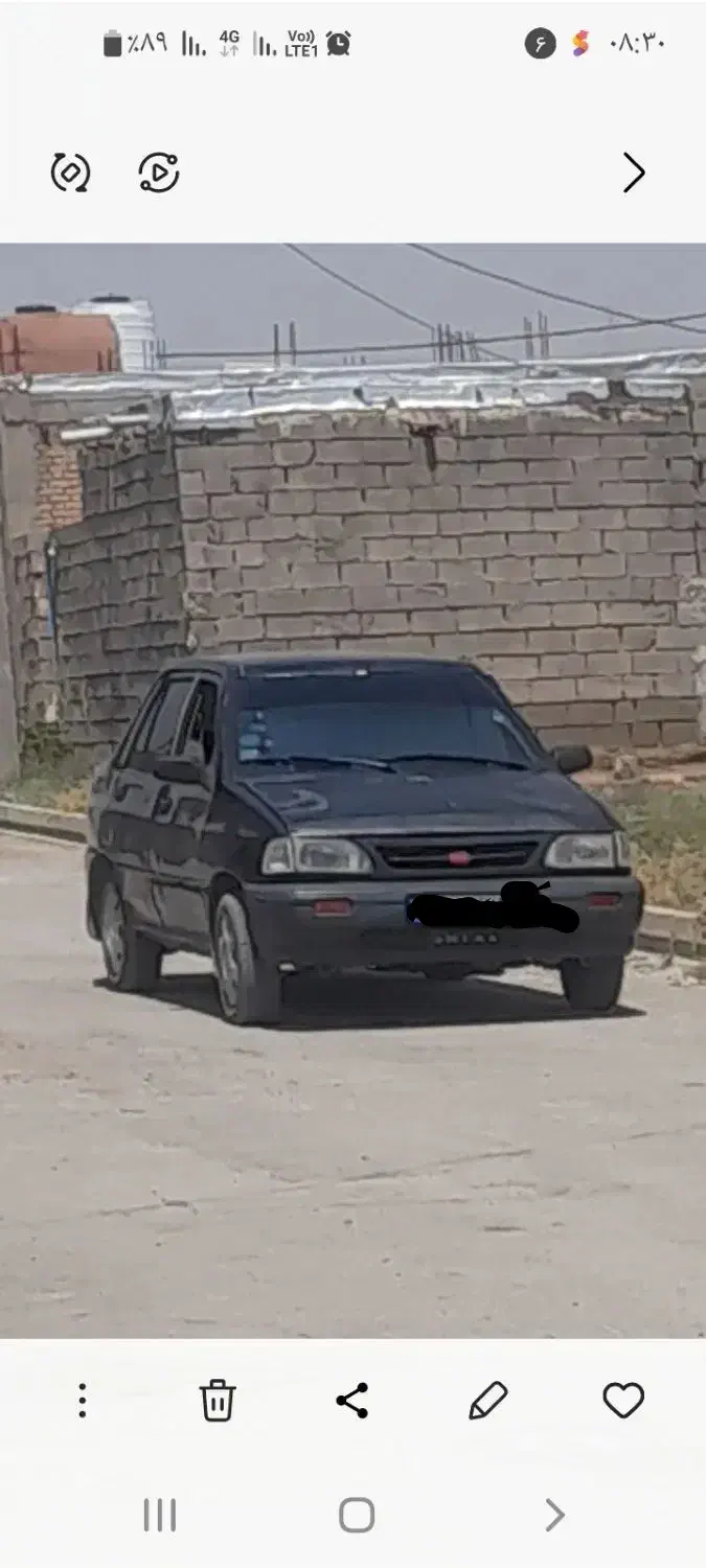 پراید ۸۱|خودرو سواری و وانت|امیدیه, |دیوار