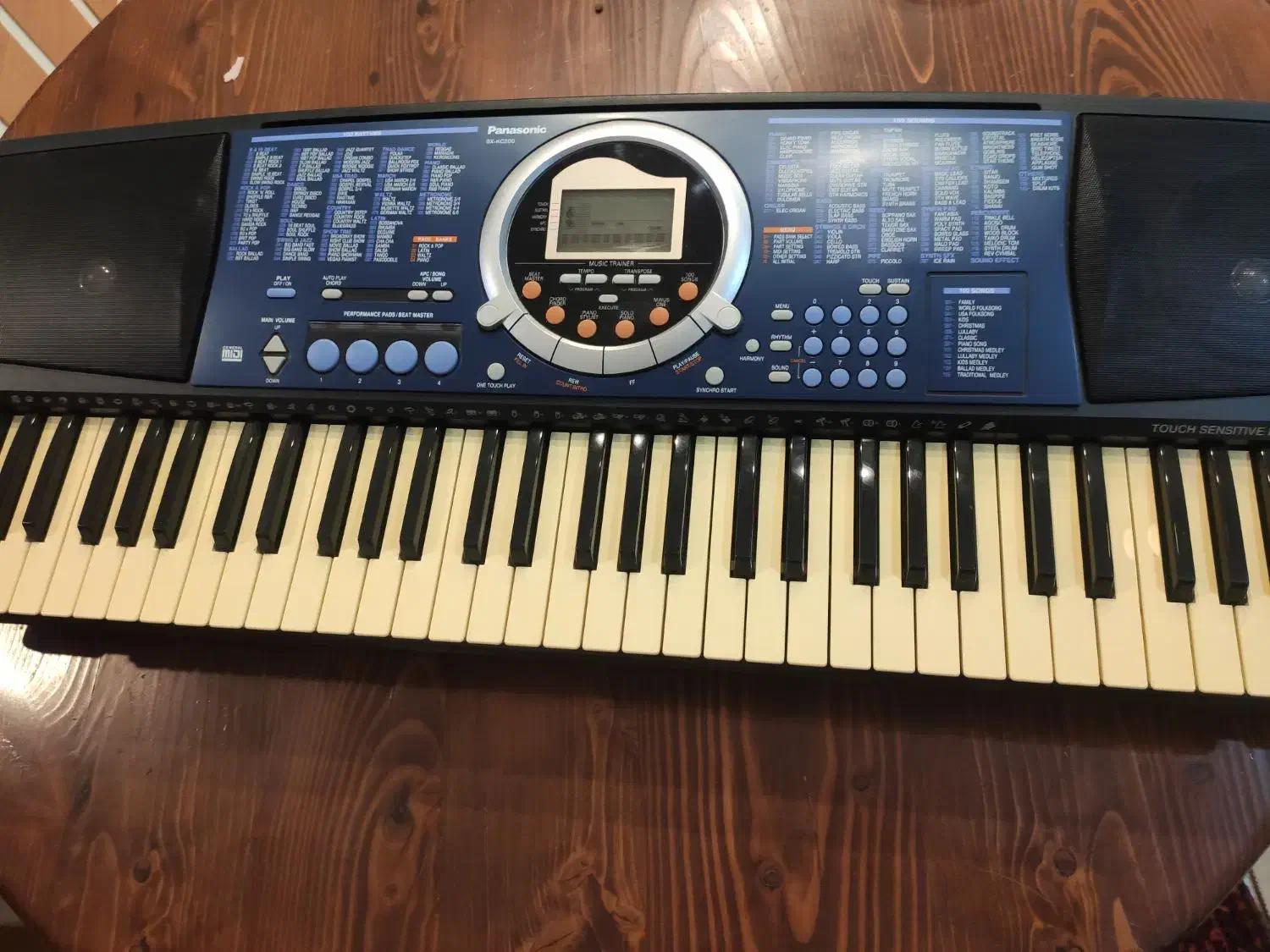 ارگ پاناسونیک بسیار کم کارکرد و نو|پیانو، کیبورد، آکاردئون|شیراز, قدوسی غربی|دیوار