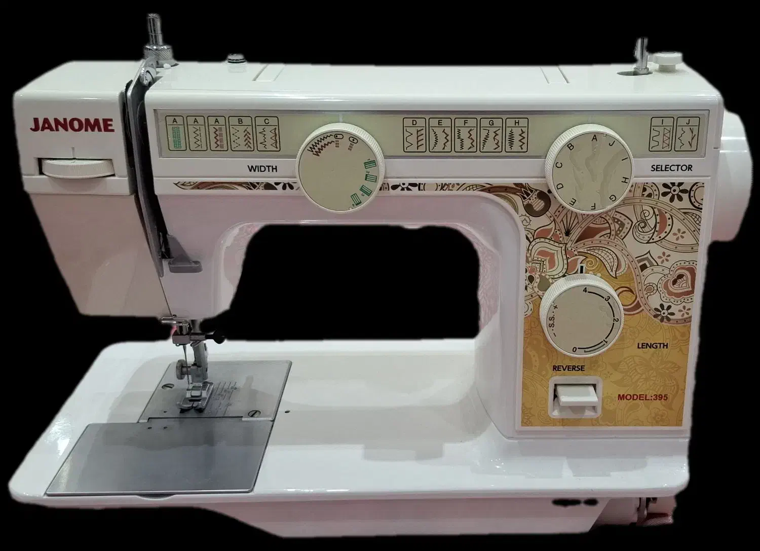 چرخ خیاطی ژانومه مدل ۳۹۵|چرخ خیاطی و ریسندگی|رشت, فلسطین|دیوار