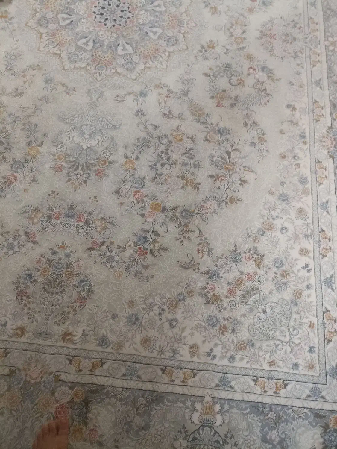 دوتا فرش 9متری 1500شانه هر عدد 15|فرش|نورآباد, |دیوار