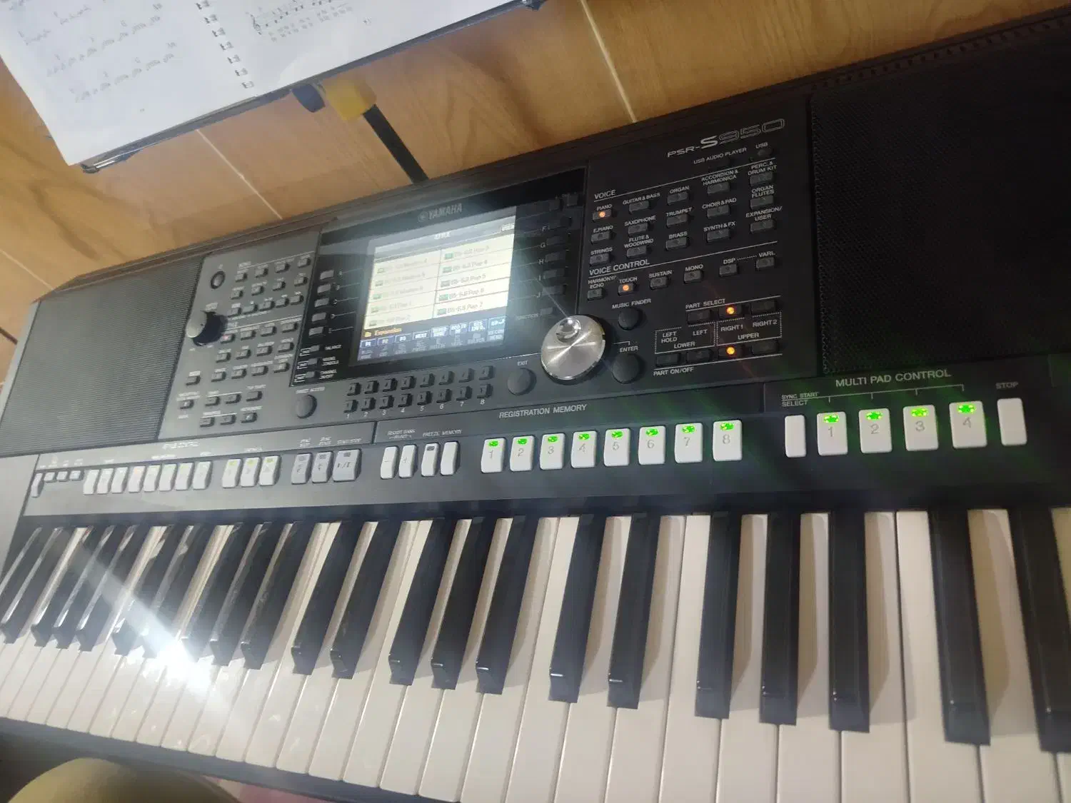 ارگ yamaha یاماها اسs950 نو|پیانو، کیبورد، آکاردئون|کرج, فاز ۱ مهرشهر|دیوار