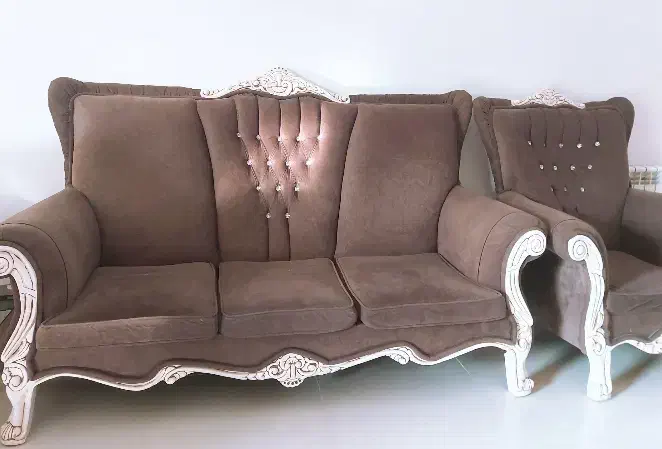 فروش ست مبل ۷ نفره تمیز|مبلمان خانگی و میز عسلی|تنکابن, |دیوار