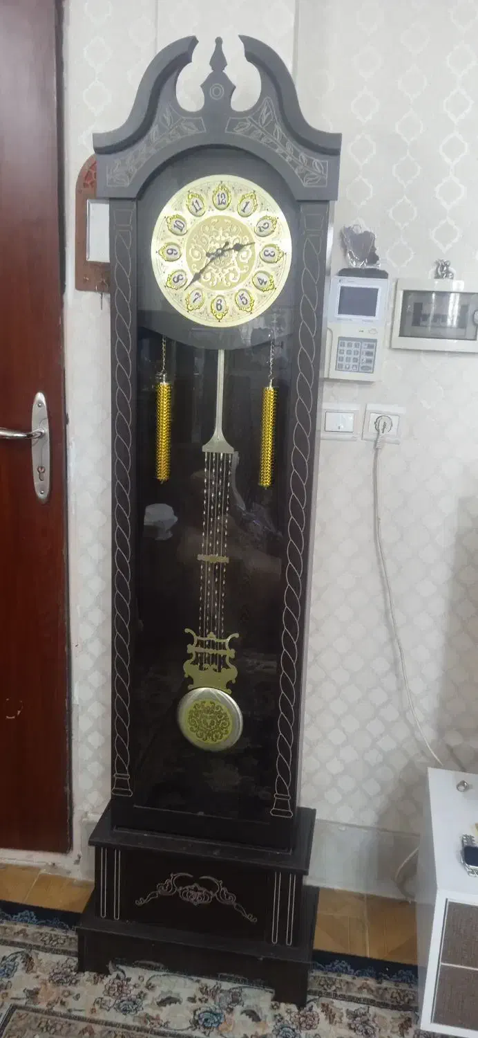 آباژور ظرف شیرینی خوری ساعت و گلدان دکوری|چراغ خواب و آباژور|گلپایگان, |دیوار