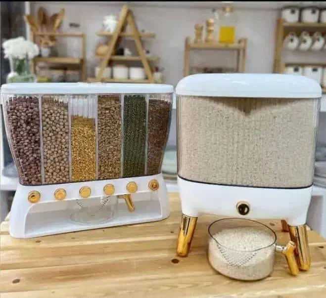 جا حبوباتی|ظروف نگهدارنده، پلاستیکی، یک‌بارمصرف|هندیجان, |دیوار