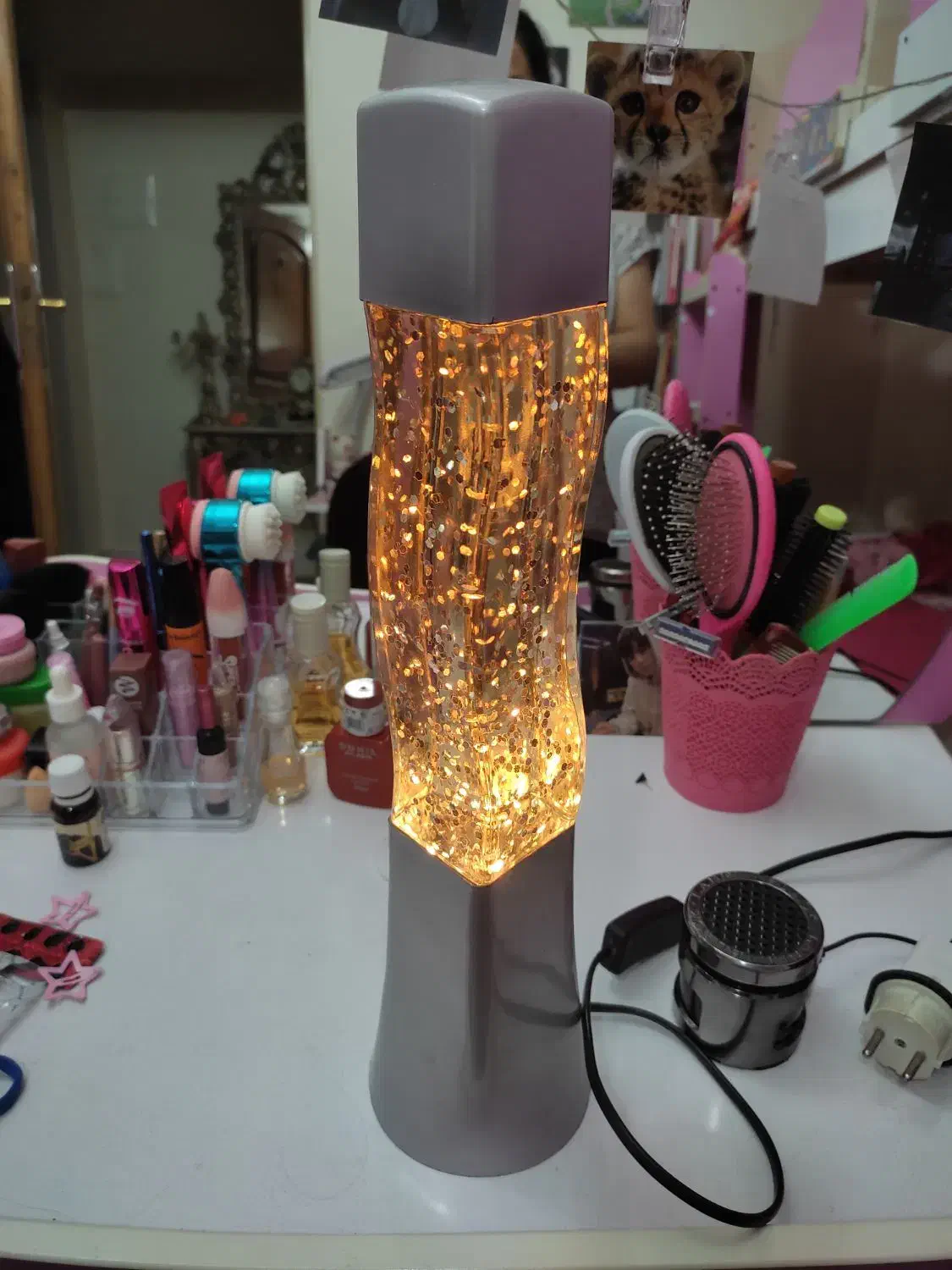 چراغ خواب آکواریومی|چراغ خواب و آباژور|اصفهان, لنبان|دیوار