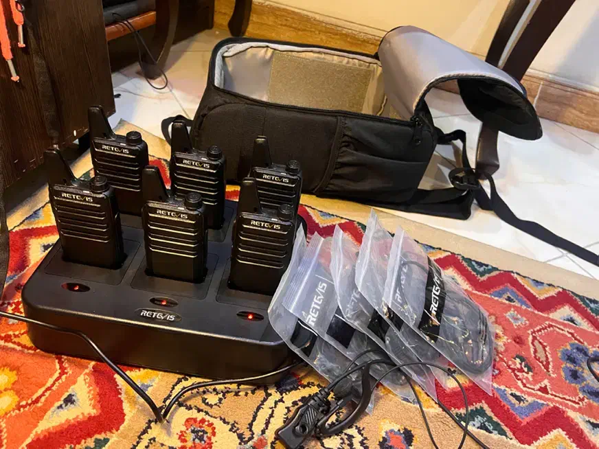 واکی تاکی ۶ تایی RT22 ضدآب قابل شارژ|صوتی و تصویری|تهران, نیروی هوایی (پیروزی)|دیوار