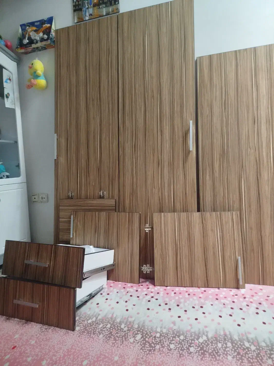 کمد دیواری سه در|جاکفشی، کمد، دراور|همدان, |دیوار