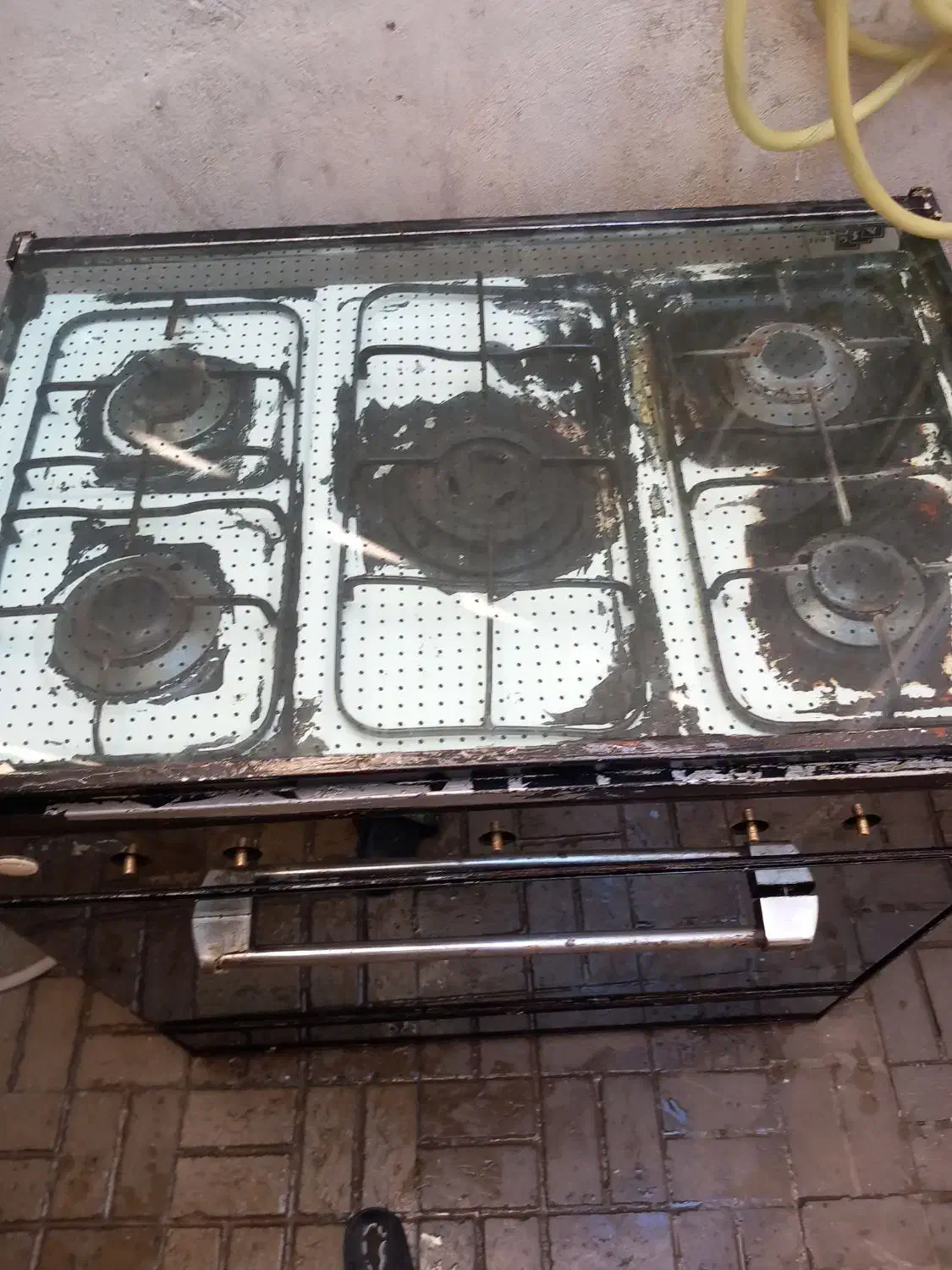 گاز ۵ شعله|اجاق گاز و لوازم برقی پختوپز|گرگان, |دیوار