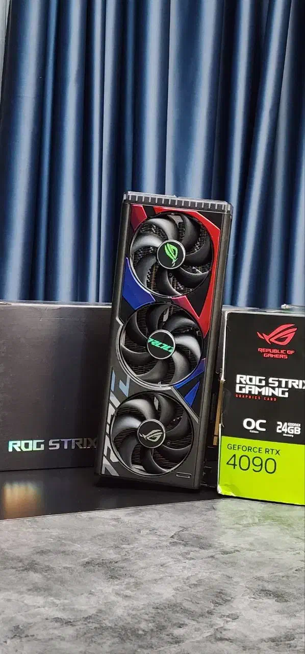 کارت گرافیک Asus Rog Strix  RTX 4090 24GB GDDR6X|قطعات و لوازم جانبی رایانه|تهران, میدان ولیعصر|دیوار