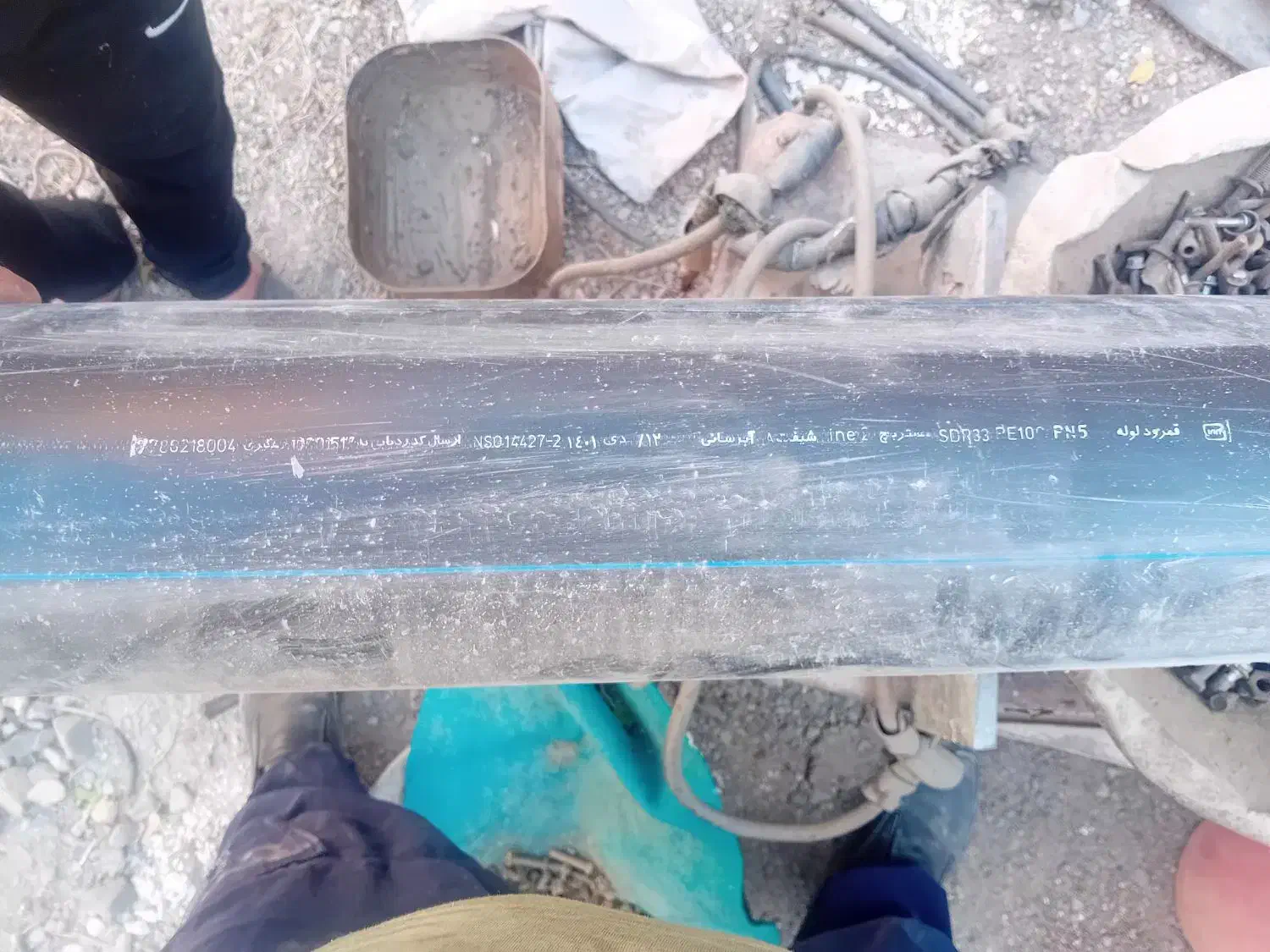 ۱۰ شاخه لوله ی پلی اتیلن ۶ اینچ|عمده‌فروشی|قم, پردیسان|دیوار