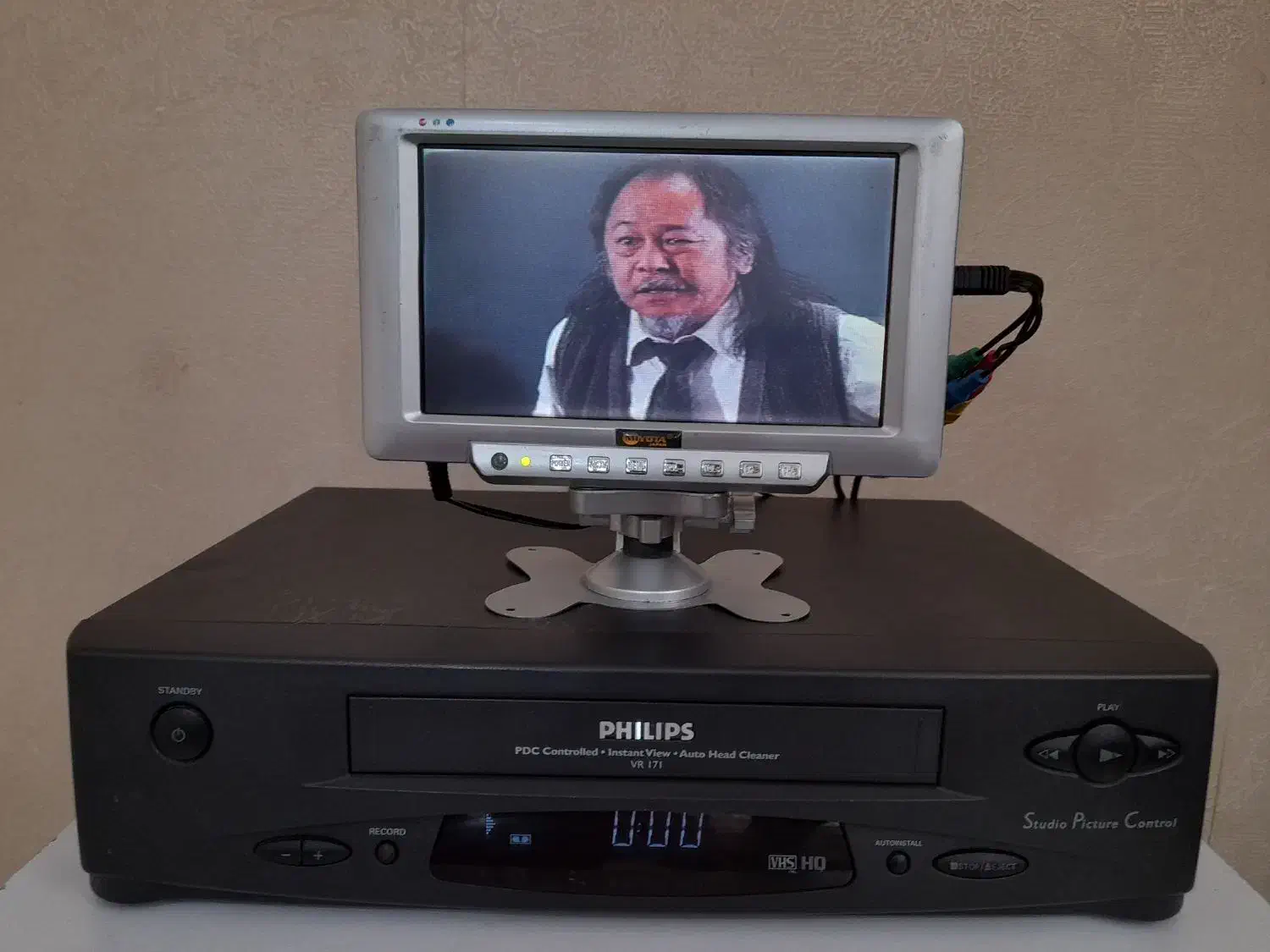 PHILIPS مدل VR 171|پخش‌کننده DVD و ویدیو|قزوین, |دیوار