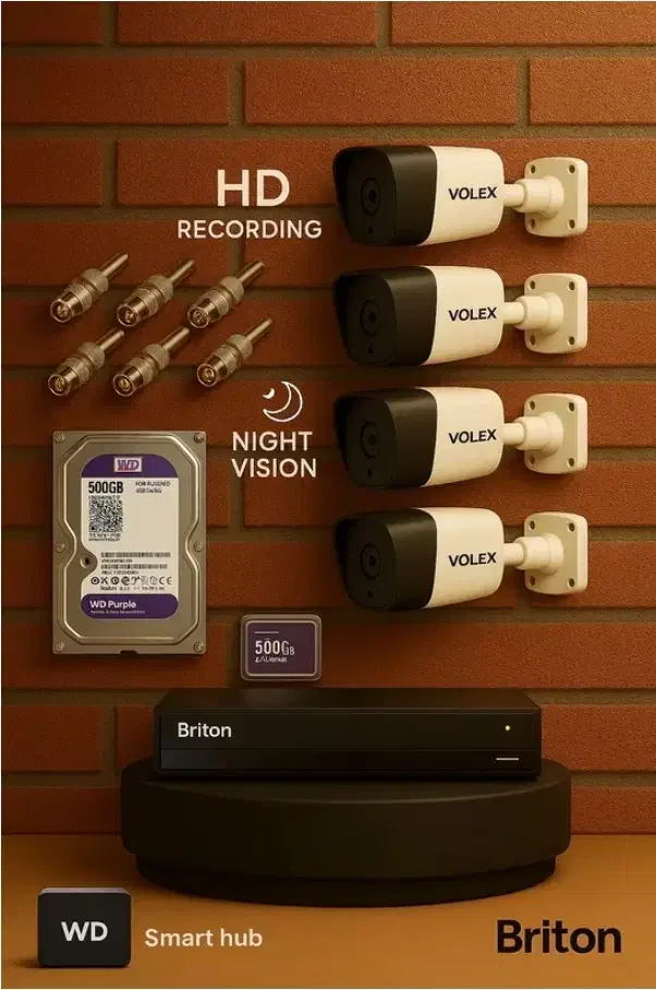 فروش و نصب دوربین مداربسته و دزدگیر اماکن|خدمات پیشه و مهارت|فولادشهر, سایت صنعتی کاوه|دیوار