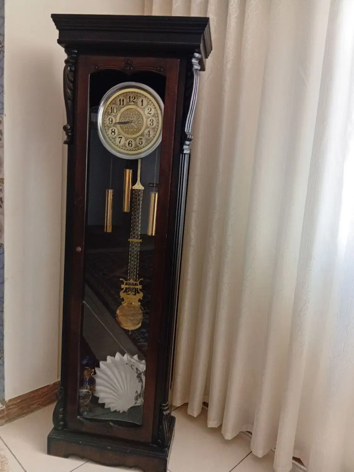 ساعت چوبی|ساعت دیواری و تزئینی|مشهد, مصلی (کارمندان اول)|دیوار