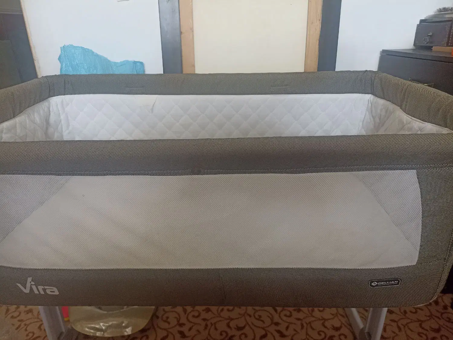 تخت کنار مادر دلیجان|تخت و صندلی بچه|گرگان, |دیوار