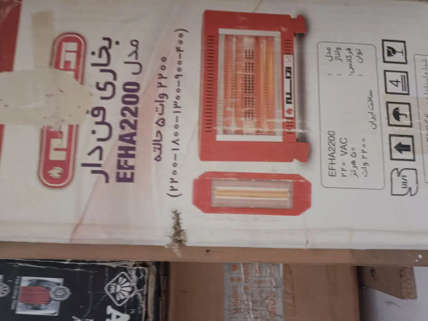 بخاری برقی فن دار|بخاری، هیتر، شومینه|تهران, ترمینال غرب|دیوار