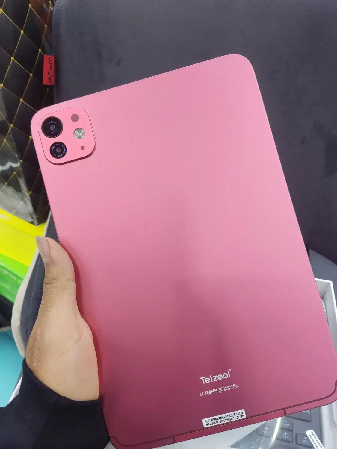 تبلت برند tezel مدل p201 سایز 12 اینچ حافظه 512|تبلت|شیراز, معالی‌آباد|دیوار