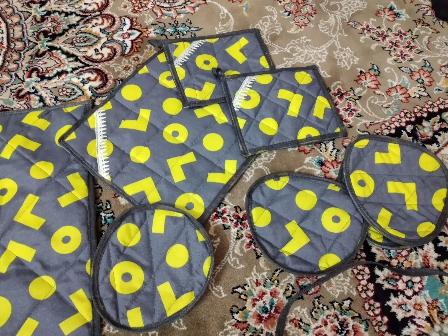 سرویس پارچه ای اشپزخانه|سفره، حوله، دستمال آشپزخانه|سبزوار, قلعه‌نو دهزار|دیوار