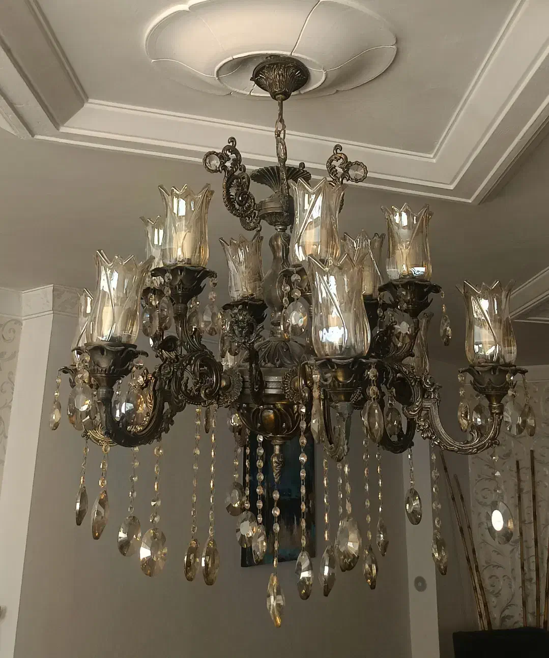 لوستر|لوستر و چراغ آویز|مشهد, نیروی هوایی|دیوار