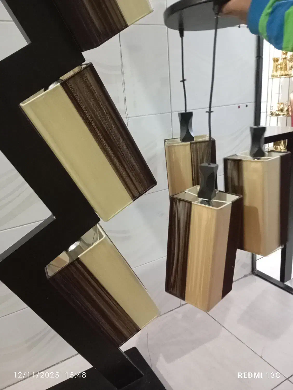 چراغ خواب لوستر ست|چراغ خواب و آباژور|تهران, وحیدیه|دیوار