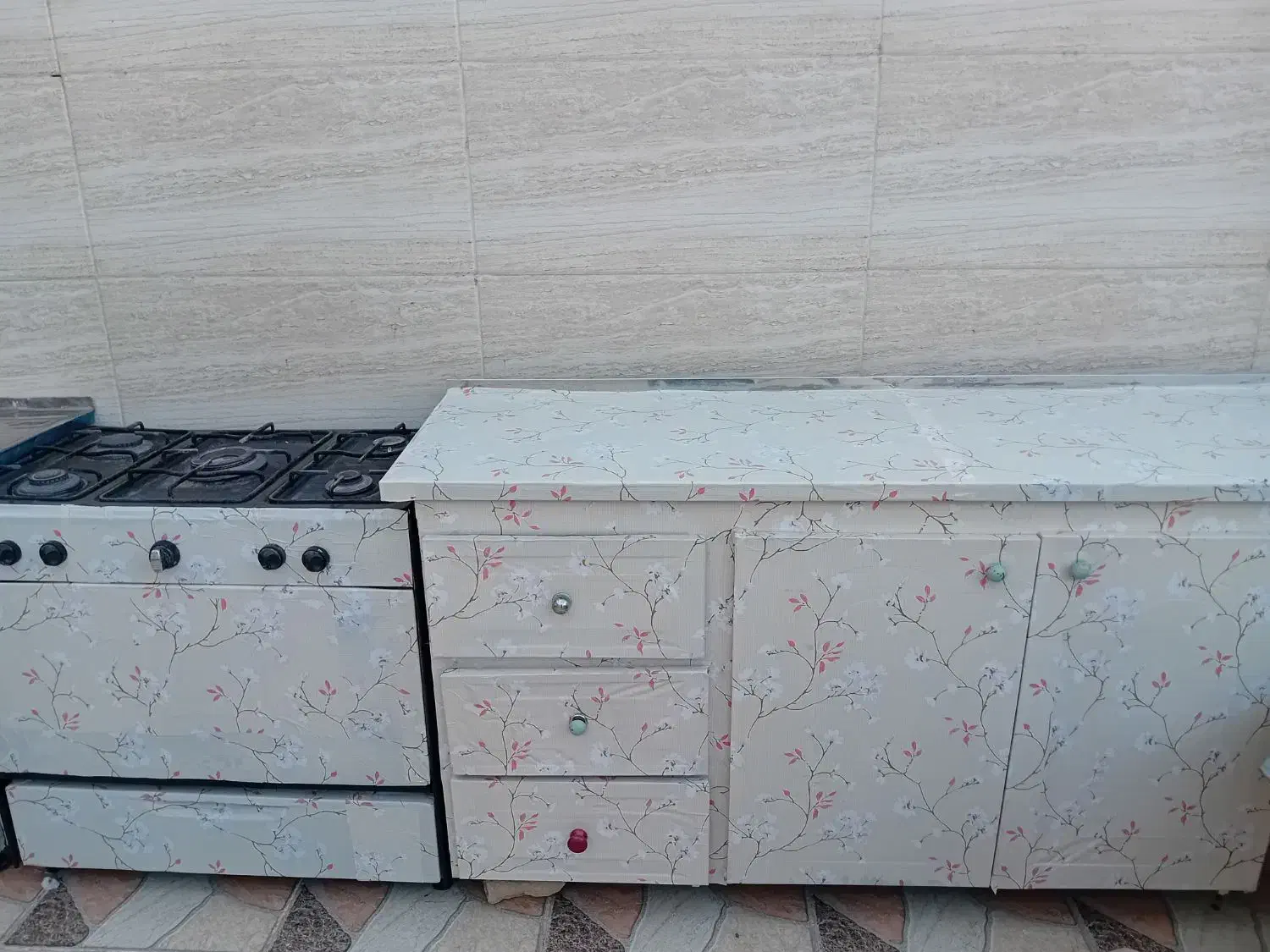 سرویس کامل پایین  کابینت فلزی5 متر|مصالح و تجهیزات ساختمان|دوگنبدان, |دیوار