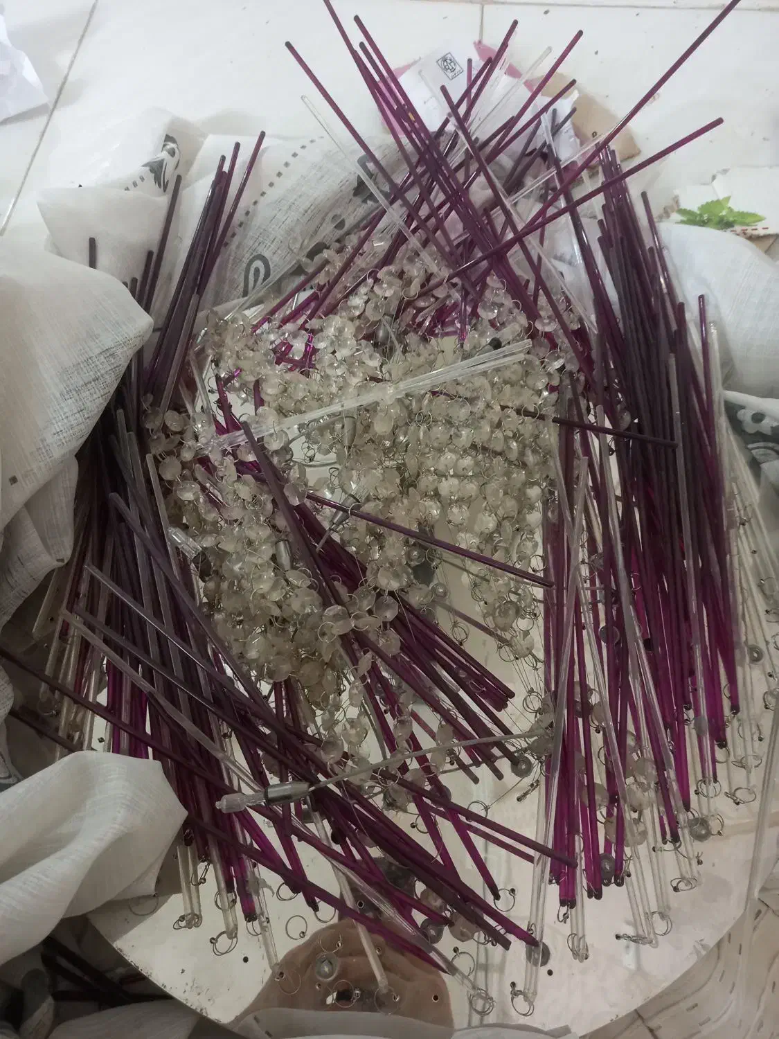 لوستر|لوستر و چراغ آویز|بیرجند, |دیوار