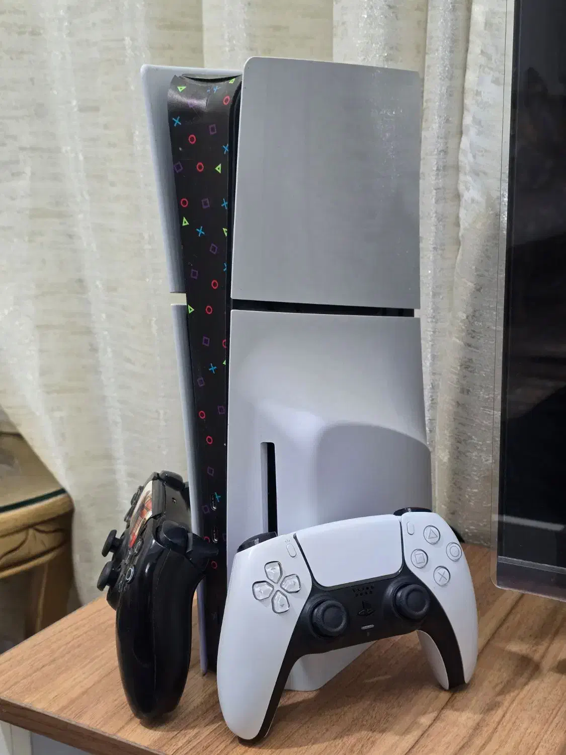 PS5 اسلیم دیسک‌خور دو دسته در حد نو فول بازی|کنسول، بازی ویدئویی و آنلاین|زاهدان, |دیوار